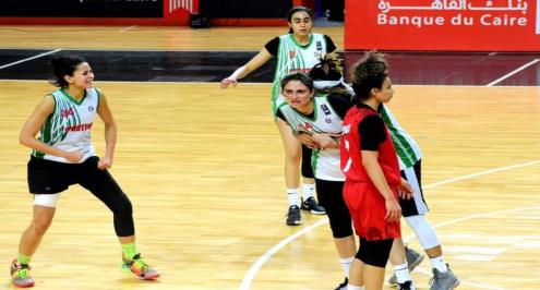 كرة سلة.. سيدات سبورتنج يهزمن الأهلي ويتوجن بلقب السوبر